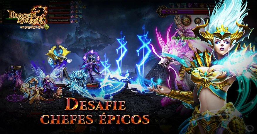 Desafie chefes épicos